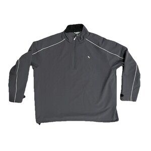 Brooks Brothers Country Club ProSport Nylon Pullover Jacket Mens XXL Gray